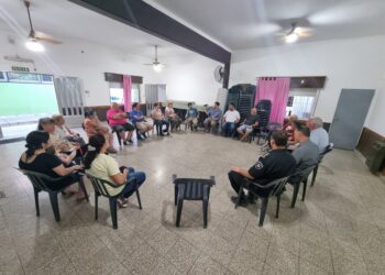 El intendente de Cañada de Gómez se reunió con vecinales de la ciudad