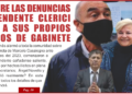 Informe sobre las denuncias que la ex intendente Clerici le efectuó a sus propios funcionarios de gabinete