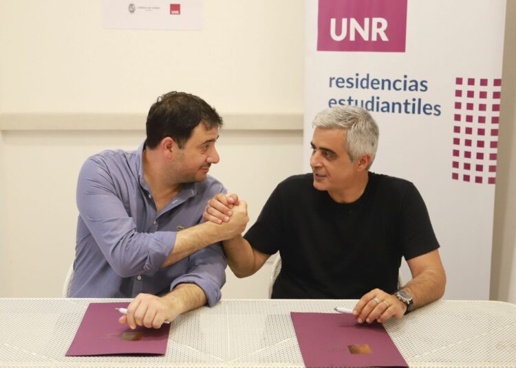 La Municipalidad de Cañada de Gómez y la UNR firmaron un convenio para residencia universitaria en Rosario