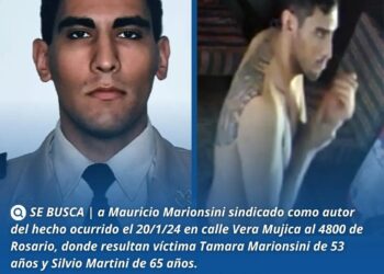 Rosario: Buscan a un hombre acusado de matar a su madre y a la pareja de ella