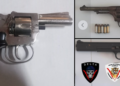 Operativo desarme en Pérez: policías secuestraron cinco armas de fuego, una réplica y tres armas de aire comprimido