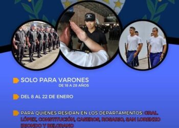 Se abre una nueva inscripción solo para hombres para el ingreso a la Policía en el sur provincial