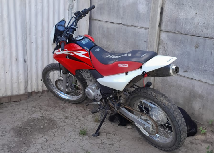 Hallaron en Las Rosas una moto que había sido robada en Cañada de Gómez