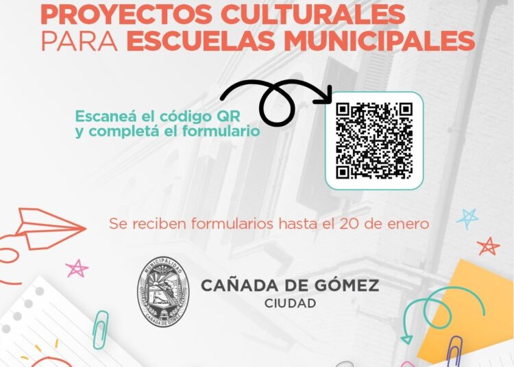 Abierta la inscripción para quienes quieran presentar proyectos culturales para las escuelas municipales