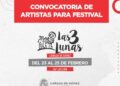 Abierta la convocatoria a artistas para el Festival «Las Tres Lunas» 2024 de Cañada de Gómez