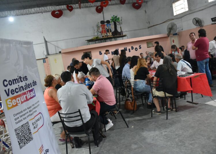 En Rosario, Provincia puso en marcha los Comités Vecinales de Seguridad