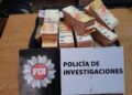 Rafaela: PDI detuvo a un hombre en una chacarita y secuestró dinero y elementos