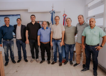 Chale se reunió con el diputado italiano por Sudamérica, Franco Tirelli