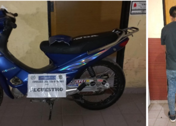 Cañada de Gómez: Un aprehendido por robo de moto