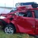 Fuerte accidente en el km 357 de la autopista Rosario-Córdoba