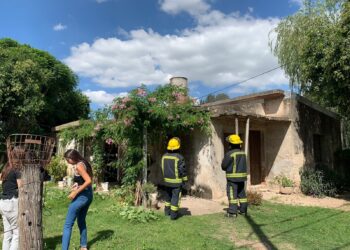 Cañada de Gómez: Se derrumbó el techo de una vivienda
