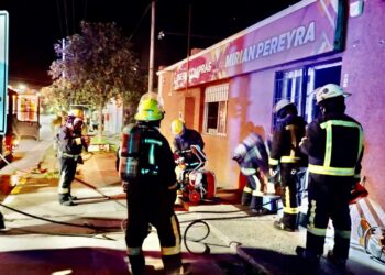 Cañada de Gómez: Principio de incendio que comenzó en un dispenser de agua frío-caliente en comercio