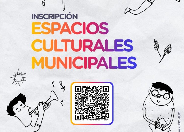 Continúa la pre-Inscripción a Espacios Culturales Municipales