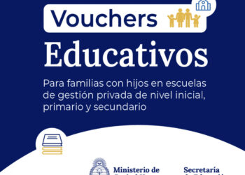 El gobierno argentino lanzó los Vouchers Educativos para ayudar a las familias con hijos en colegios privados