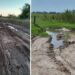 Gran preocupación por el deplorable  estado de los caminos rurales en la zona de Colonia Medici