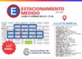 Desde el lunes 15 comienza a regir la ordenanza de ampliación de estacionamiento medido