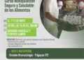 La Municipalidad de Cañada de Gómez dicta nuevo curso de Manipulador de Alimentos