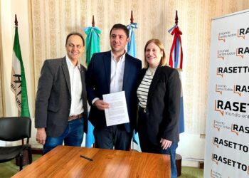 Municipio firmó con provincia convenio para obras en el arroyo