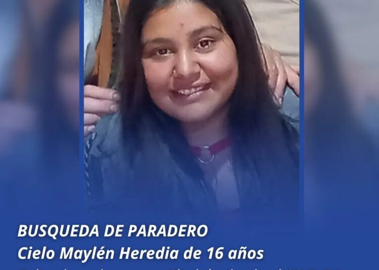 Buscan a una joven de 16 años de Chabás