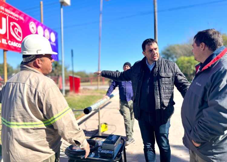 Instalan sistema de alerta temprana en el arroyo Cañada de Gómez