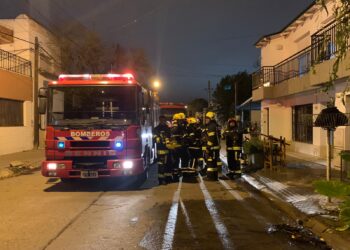 Cañada de Gómez: principio de incendio en una vivienda de la ciudad