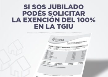 La municipalidad de Cañada de Gómez exime a jubilados del pago de la tasa general de inmuebles urbanos