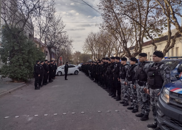 En Cañada de Gómez se llevó adelante un Mega Operativo de Alta Visibilidad