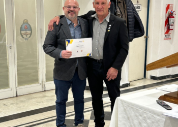 Velada con cambio de Autoridades en el Rotary Club de Cañada de Gómez