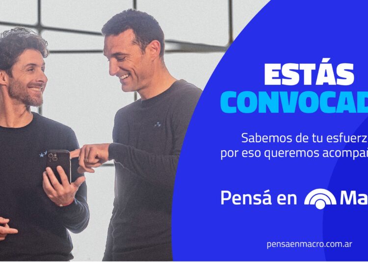 Banco Macro y Lionel Scaloni convocan a que la Argentina vuelva a pensar en grande