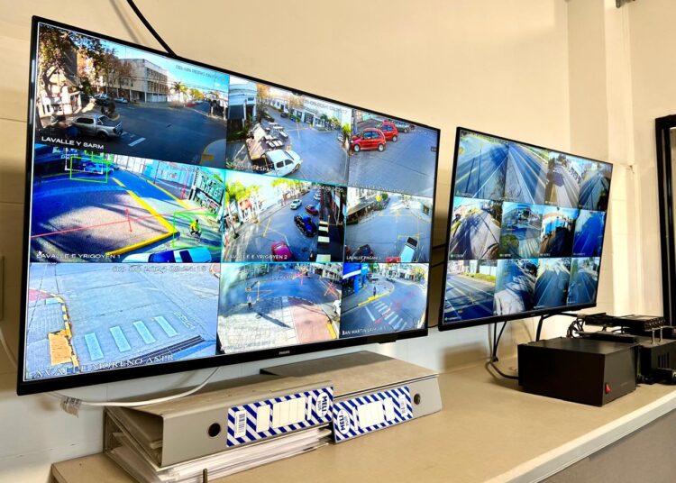 La municipalidad de Cañada de Gómez incorporó el monitoreo las 24 horas del sistema de videovigilancia