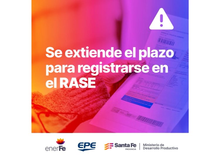 El Gobierno nacional decidió extender el plazo de inscripción al RASE para mantener la tarifa social