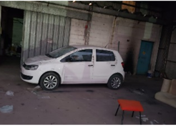 Hallaron automóvil robado en una fábrica abandonada de Puerto San Martín