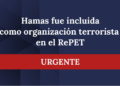 HAMAS fue incluida en el RePET