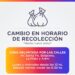 La Municipalidad de Cañada de Gómez comunica que cambiará el horario de recolección de residuos domiciliarios en un sector de la ciudad