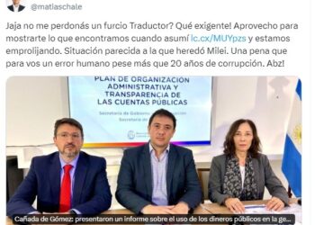 Chale tomó con gracia la chicana de un famoso troll de X