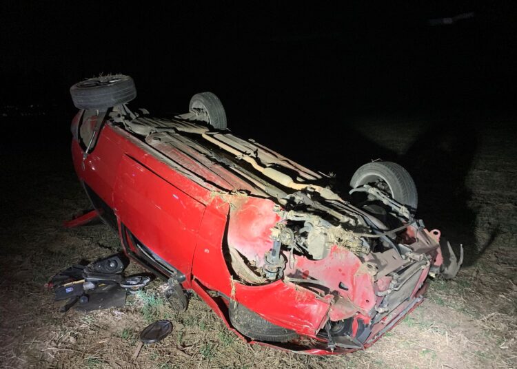 Cañada de Gómez: Impactante accidente de tránsito en ruta 9