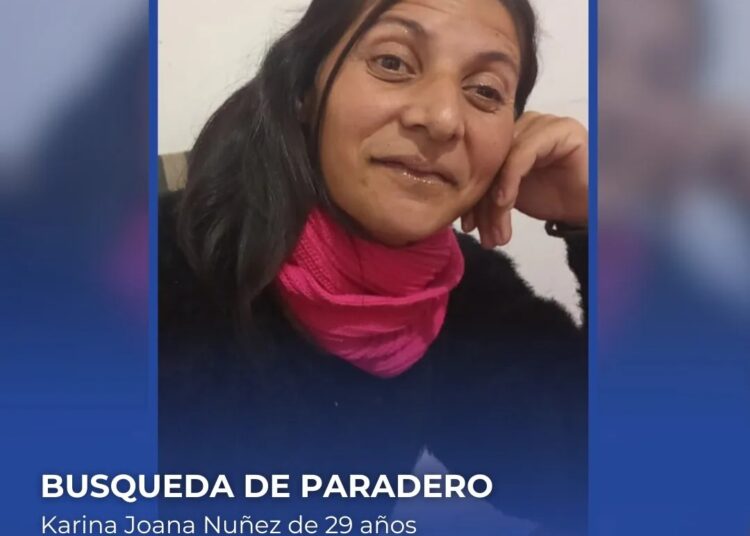 Buscan a Karina Nuñez de 29 años de Totoras quién falta de su hogar desde el 6 de agosto