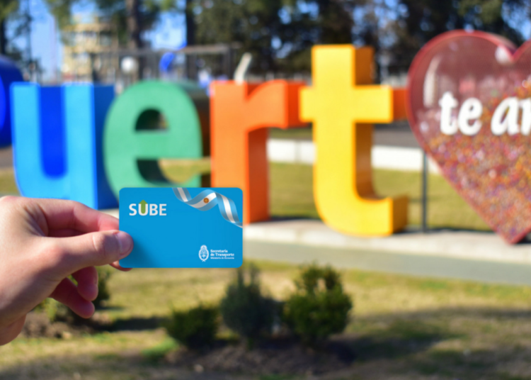 SUBE llegó a Puerto General San Martín (Santa Fe)