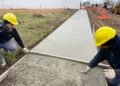 La municipalidad de Cañada de Gómez realiza obras públicas