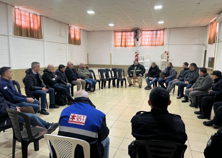 La Municipalidad de Cañada de Gómez avanza en el plan de acción y evacuación en la estación transformadora
