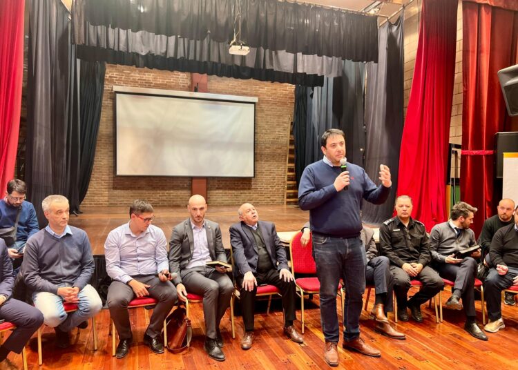 Matías Chale encabezó la primera reunión de la mesa de participación ciudadana
