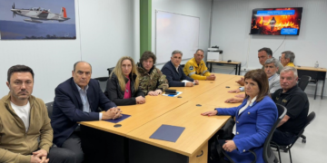 El Presidente Milei llegó a Córdoba para supervisar las tareas de asistencia y rescate por los incendios forestales