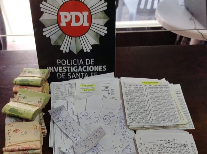 Contra el juego clandestino: allanamientos positivos en Cañada de Gómez por una denuncia de Lotería de Santa Fe