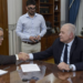 El rector Daniel Martínez recibió a las autoridades de SIGEN para el inicio de las auditorías en la Universidad de La Matanza