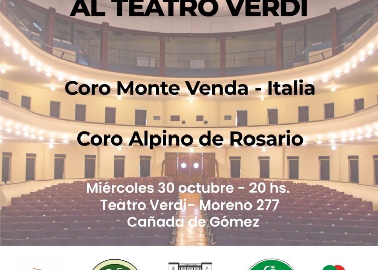 Concierto Homenaje al Teatro Verdi de Cañada de Gómez