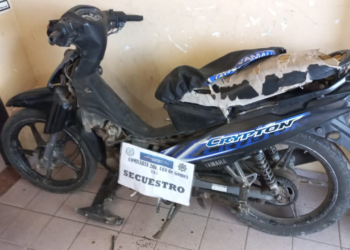Cañada de Gomez: Hallaron una motocicleta abandonada que tenía pedido de secuestro