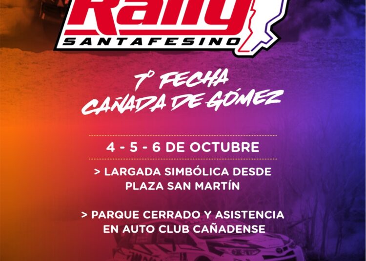 Dieron a conocer los trazados para la séptima fecha del Rally Santafesino que se desarrollará desde el viernes en Cañada de Gómez