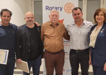 Rotary Club de Cañada de Gómez recibió a la Gobernadora Distrital