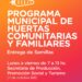 Comienza la entrega de semillas del Programa Municipal de Huertas