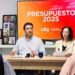 Chale presentó el Presupuesto 2025